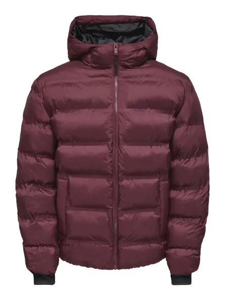 ONSUNION SEAMLES LIFE HOOD PUFFER JACKET