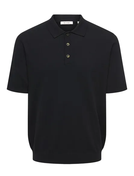 ONSLOUI REG 12 SS MEL POLO KNIT NOOS