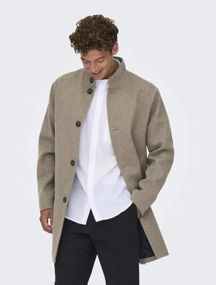 ONSCHARLES WOOL COAT OTW NOOS