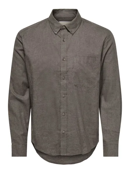 ONSJUPITER REG FIT LS SHIRT NOOS