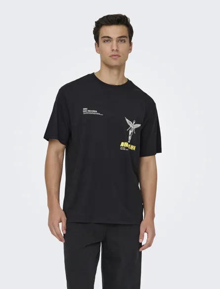 ONSNIRVANA LIFE RLX SS LIC TEE CS