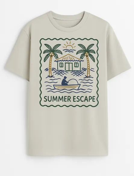 ONSCASPIAN AIRFLEX REG SS PRINT TEE