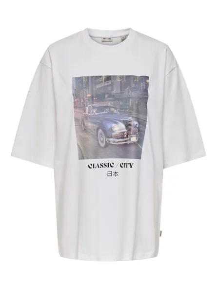 ONSBOBBY SS PRINT TEE JRS