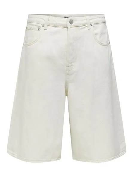 ONSCARL BALL WHITE 9384 DNM SHORTS