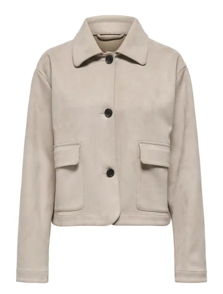 STUSAVA Langärmelige Jacke mit hohem Kragen, ideal für den Alltag