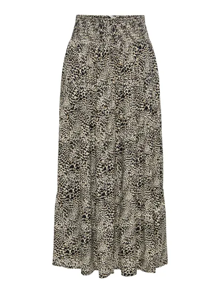 PGMALINA LIFE AOP LONG SKIRT WVN