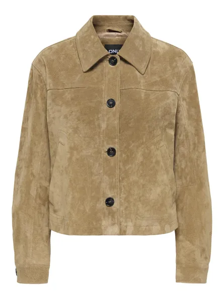 ONLLEA REAL SUEDE JACKET OTW