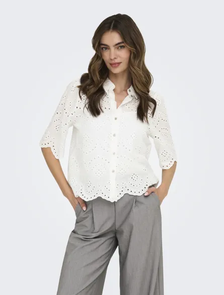 ONLVALAIS S/S SHIRT WVN NOOS
