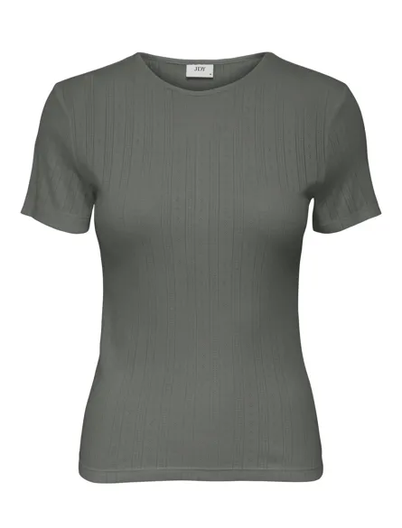 JDYSALSA MIA LIFE S/S O NECK TOP JR NOOS