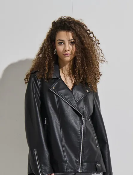 ONLMILLE FAUX LEATHER JACKET OTW
