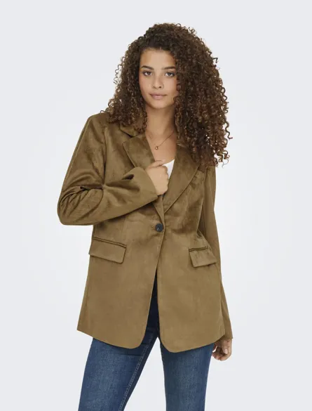 ONLTULIP LIFE FAUX SUEDE BLAZER OTW
