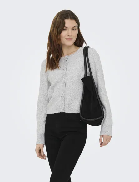 JDYHAYLEE L/S FLOWER CARDIGAN KNT