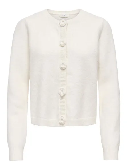 JDYHAYLEE L/S FLOWER CARDIGAN KNT