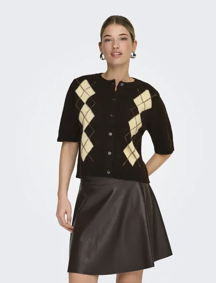 ONLARZI 2/4 JAQ O-NECK CARDIGAN KNT