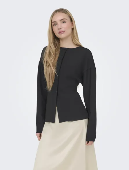 ONLLUMA-CLEVER L/S WAIST CARDIGAN TLR