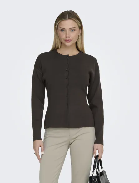 ONLLUCY LS O-NECK CARDIGAN KNT NOOS