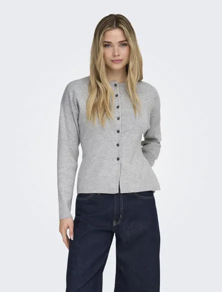 ONLLUCY LS O-NECK CARDIGAN KNT NOOS