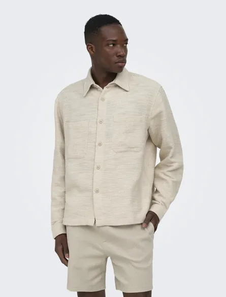 ONSTRINITY STRUCTURED RLX 039 OVERSHIRT