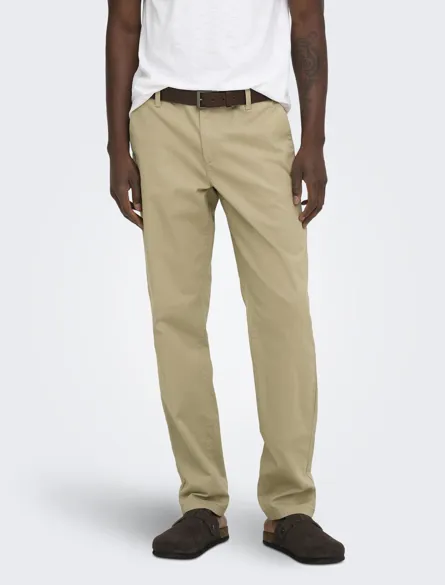 ONSWEFT REG TWILL 0595 CHINO PANT NOOS