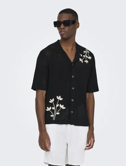 ONSTEGAN LIFE RLX SS SHIRT KNIT