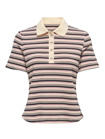 STUPETRA S/S POLO TOP JRS