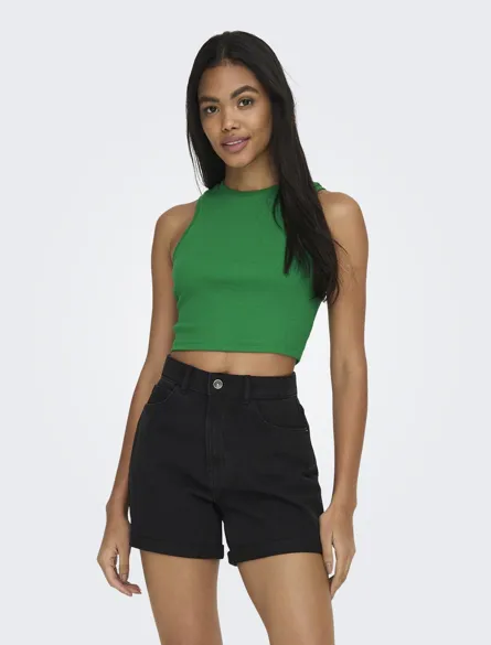 ONLVILMA BASIC Slim Fit mouwloze tanktop voor een moeiteloze stijl