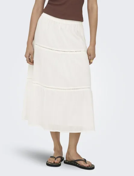 ONLISABELLA LONG SKIRT WVN