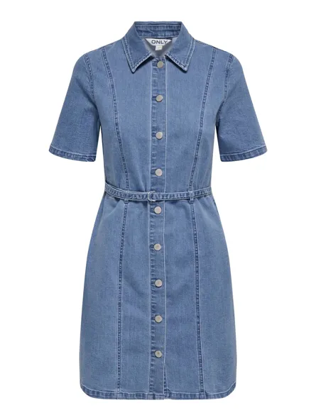ONLNOA SS BELTED DRESS DNM QYT