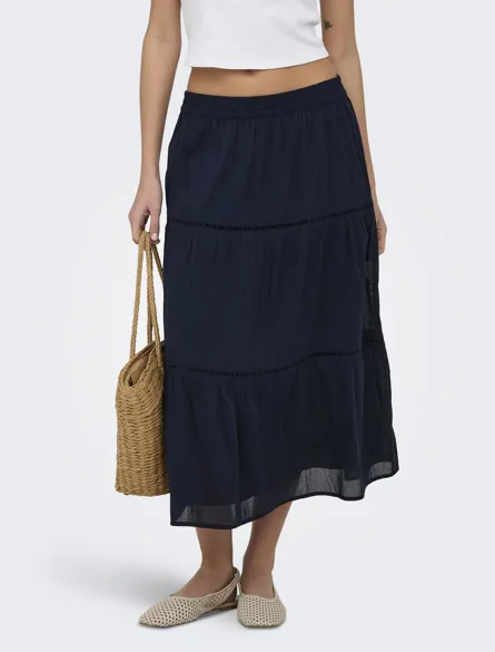 ONLISABELLA LONG SKIRT WVN
