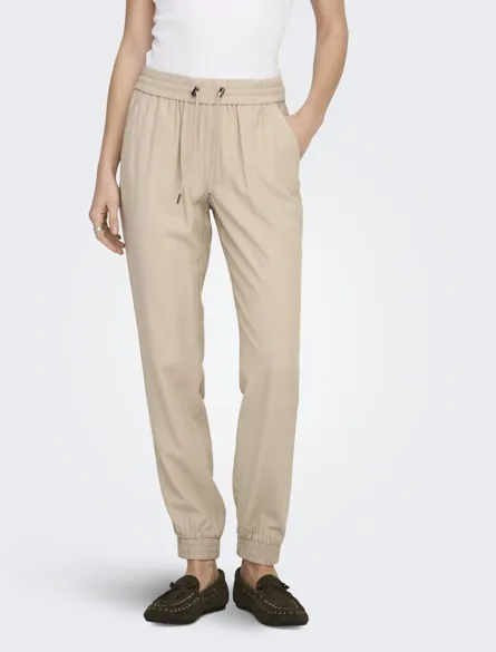 ONLKELDA-EMERY Regular fit broek met wijde pijpen