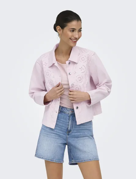 ONLELSA CROCHET SHIRT JACKET CC OTW