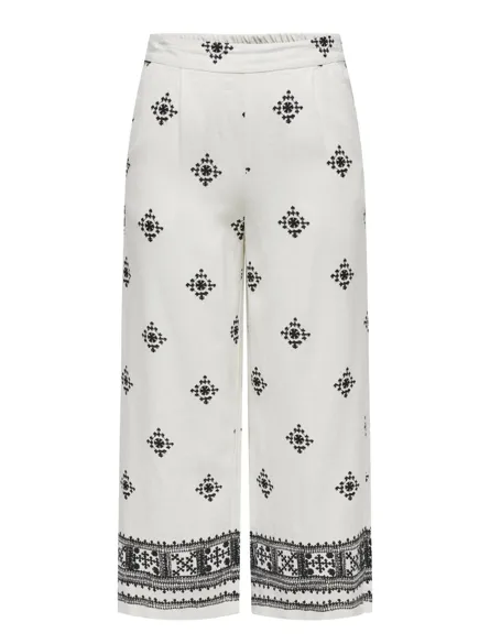 ONLCARISA-CARO LINEN BL CULOTTE PNT OS