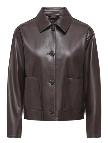 STURAVELLA FAUX LEATHER JACKET OTW