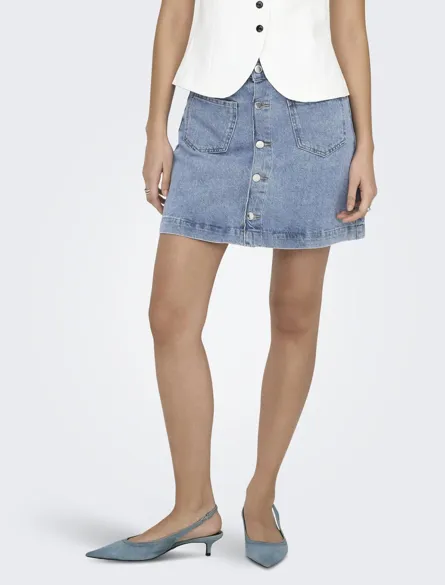 ONLAMAZING HW SKIRT TAI DNM NOOS