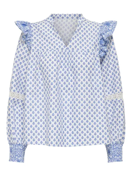 PGLUPE L/S TOP WVN