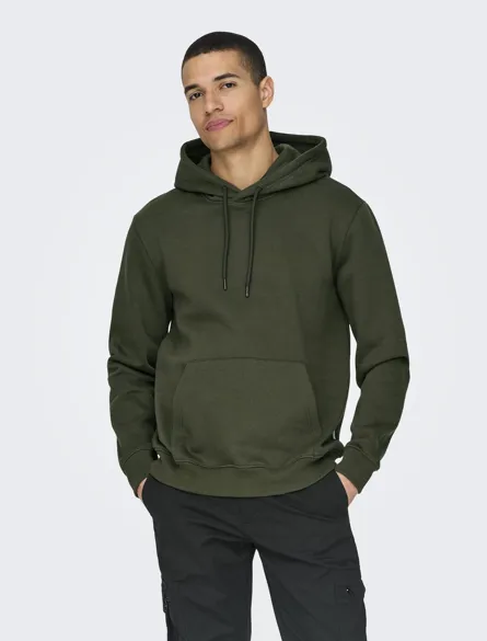 ONSCONNOR LIFE REG SWEAT HOODIE NOOS