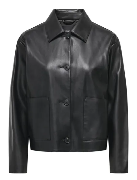 STURAVELLA FAUX LEATHER JACKET OTW