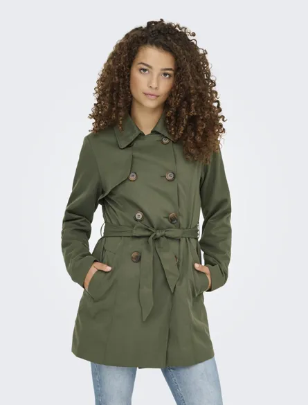 ONLVALERIE Dobbeltradet trenchcoat