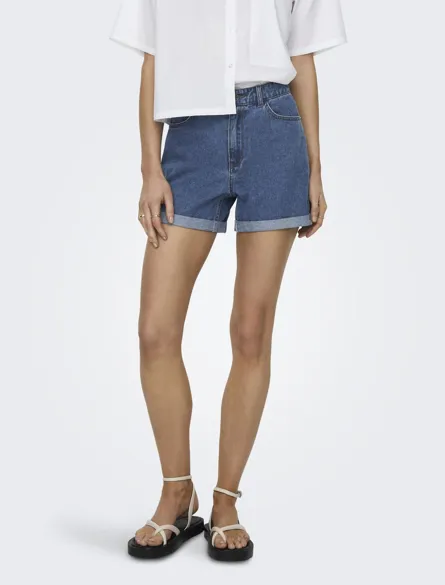 ONLVEGA Mamma Denim Shorts