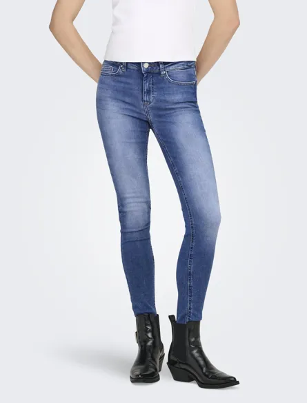ONLBLUSH SKINNY JEANS MIT MITTLERER TAILLE
