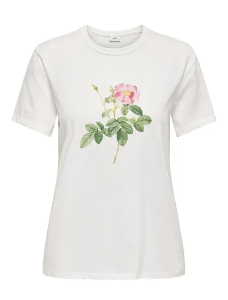 JDYMICHIGAN LIFE S/S ONECK PRINT TOP JRS