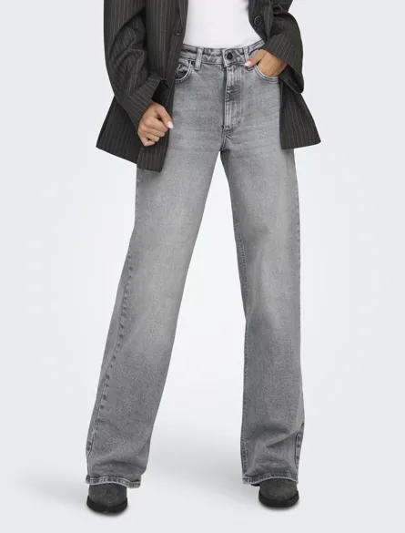ONLJUICY Jeans med høj talje og bred pasform og møntlomme