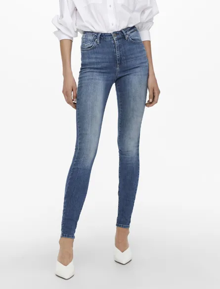 ONLFOREVER 'Skinny fit jeans med høj talje og baglommer'