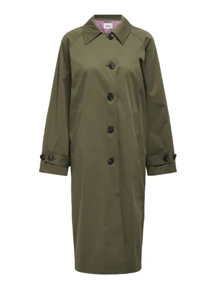 ONLEJA ORCHID BUTTON LIFE COAT CC OTW