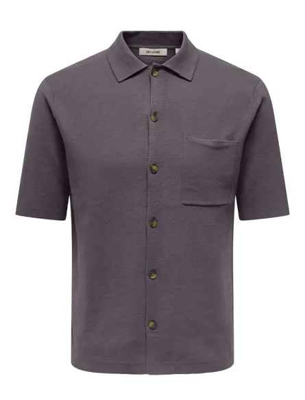 ONSSILAS REG SS SHIRT KNIT