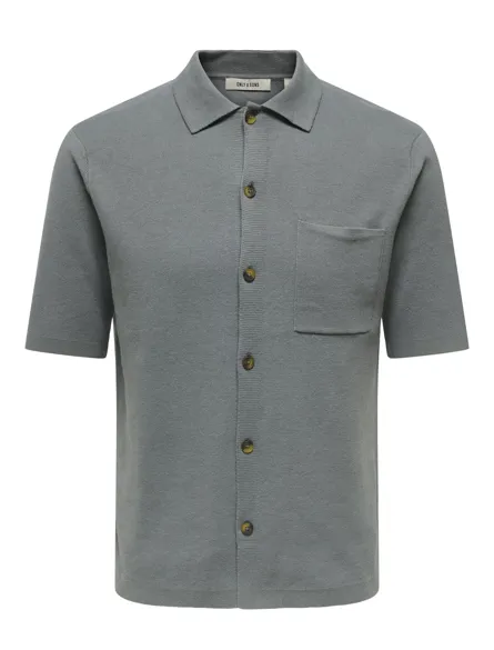 ONSSILAS REG SS SHIRT KNIT