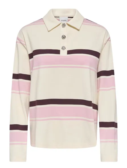 STUKAJA L/S POLO TOP JRS