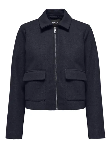 ONLVELA ZIP SHORT JACKET OTW