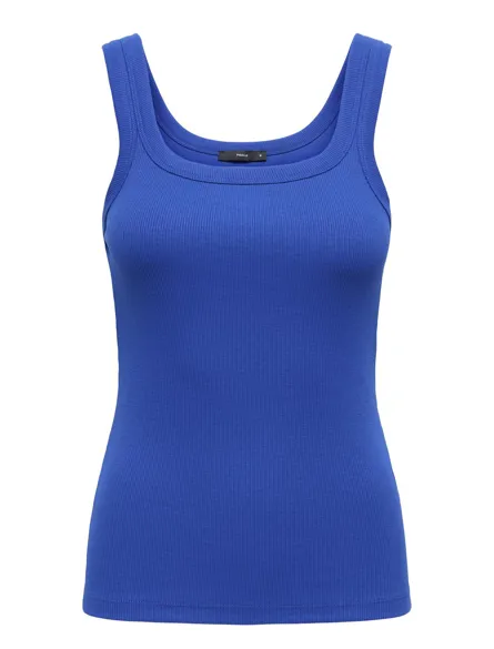 PGJUNE Regular Fit Basic Top mit stylischem U-Ausschnitt