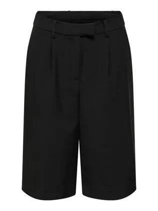 STUNELLIE Bermudashorts med hægtelukning og høj talje